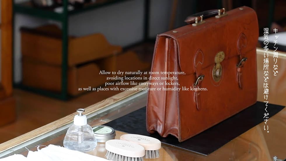 色移り有り GLENROYAL BRIDLE LEATHER Briefcase - 通販