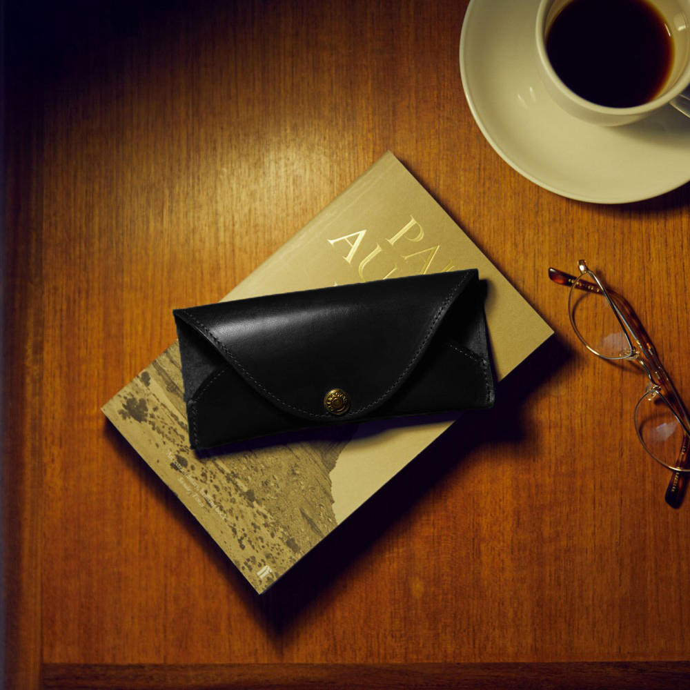 GLENROYAL グレンロイヤル FLAT FLAP OPTICAL CASE フラップ付き眼鏡ケース